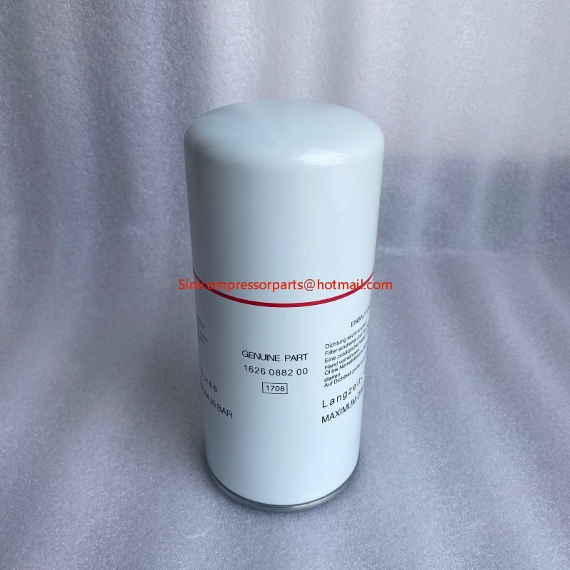 For Atlas Copco Oil Filter 1626088200 1626088290 Replacement Spare Parts for Industrial Screw Air Compressor