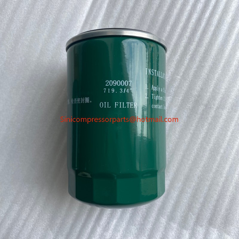 Screw air Compressor Oil Filter element 2090007 W719 Filter Maintenance Kit Accessories