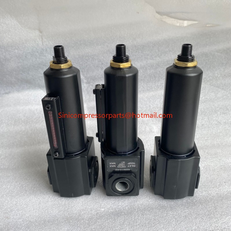 Replacement air Compressor Control Pipe Line Filter/drain Valve 02250112-032