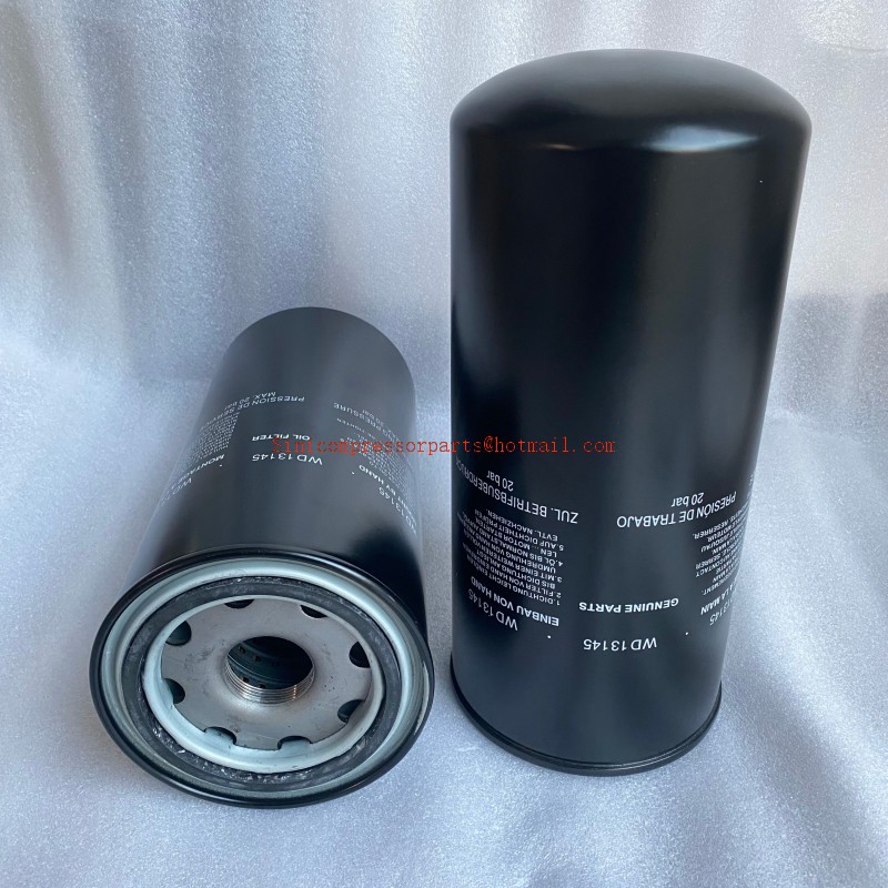 Air Compressor Spare Parts Oil Filter 56550 WD13145 W13145