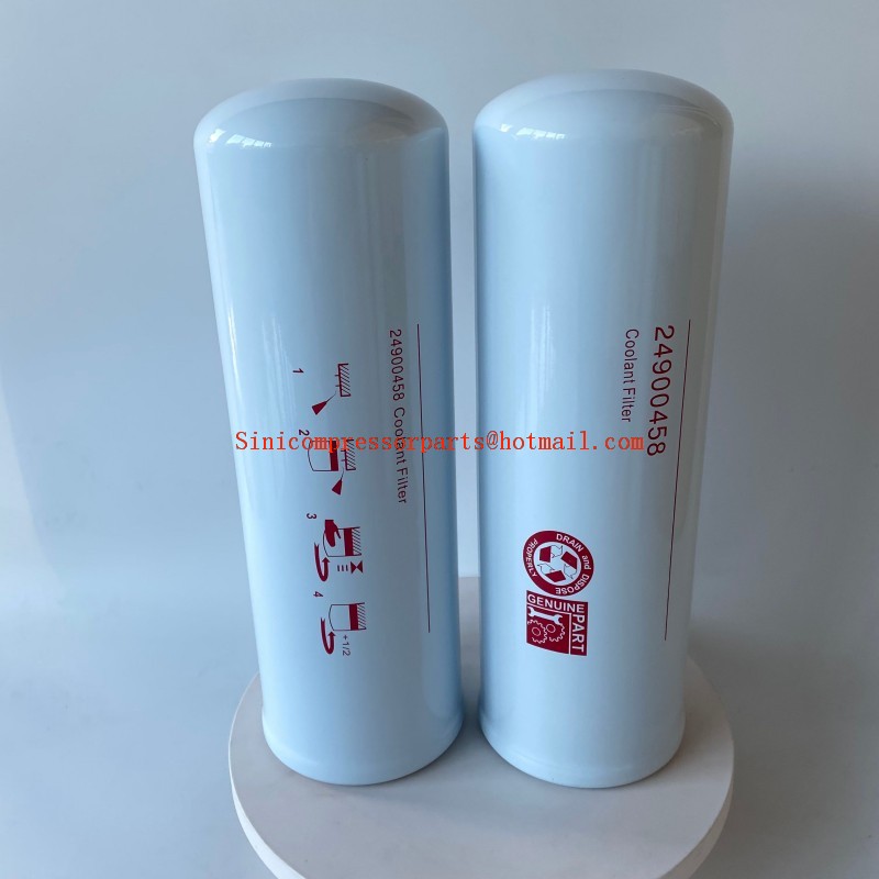 Oil Filter 24900433 Industrial Rotary Screw Air Compressor Filter 24900458 Oil Filter Element Portable Compressor Parts