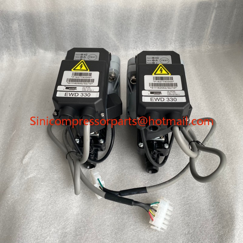 Ewd330 Ewd330m 1622855181 2901146551 1613881003 1621682200 1622379891 8102041947 16138810011622855143 Auto Drain Valve Electronica Valve 115V 24V 230V