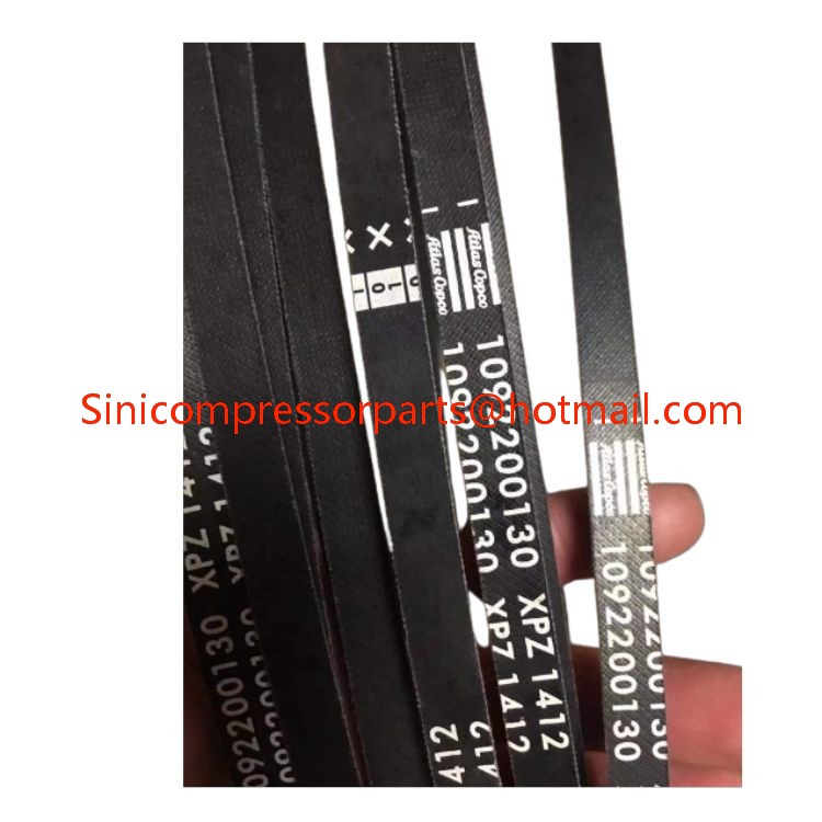 For AtlasCopco Screw air Compressor Belt 1092200130 XPZ1412 Industrial Compressor Parts