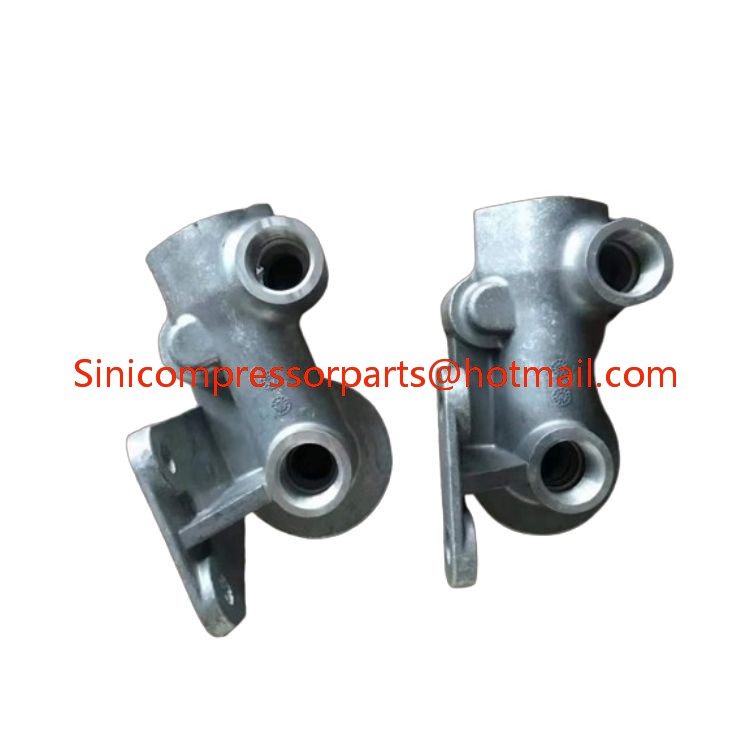 1613688303 Oil Filter Base Housing for Atlas Copco GA37 Air Compressor Parts Aluminum Valve 1613-6883-03