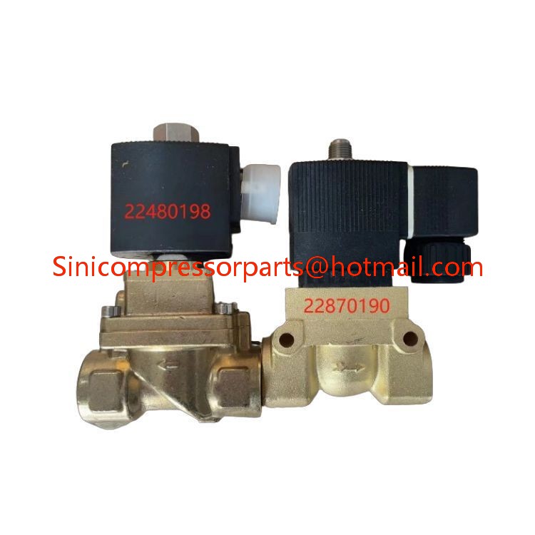 22870190 22480198 Solenoid Valve Fits Ingersoll Rand Air Compressor