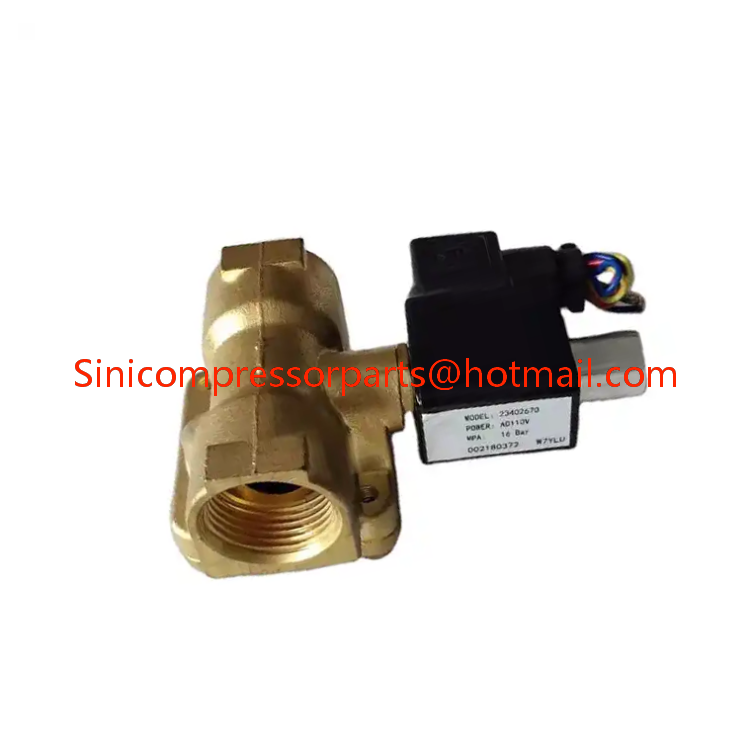 23402670 22494371 00158925 222212278 Solenoid Valve Fits Ingersoll Rand Air Compressor Replacement Parts 22494371