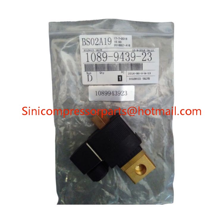 1089943923 1089943924 High Quality atlas copco air Compressor Parts Solenoid Valve