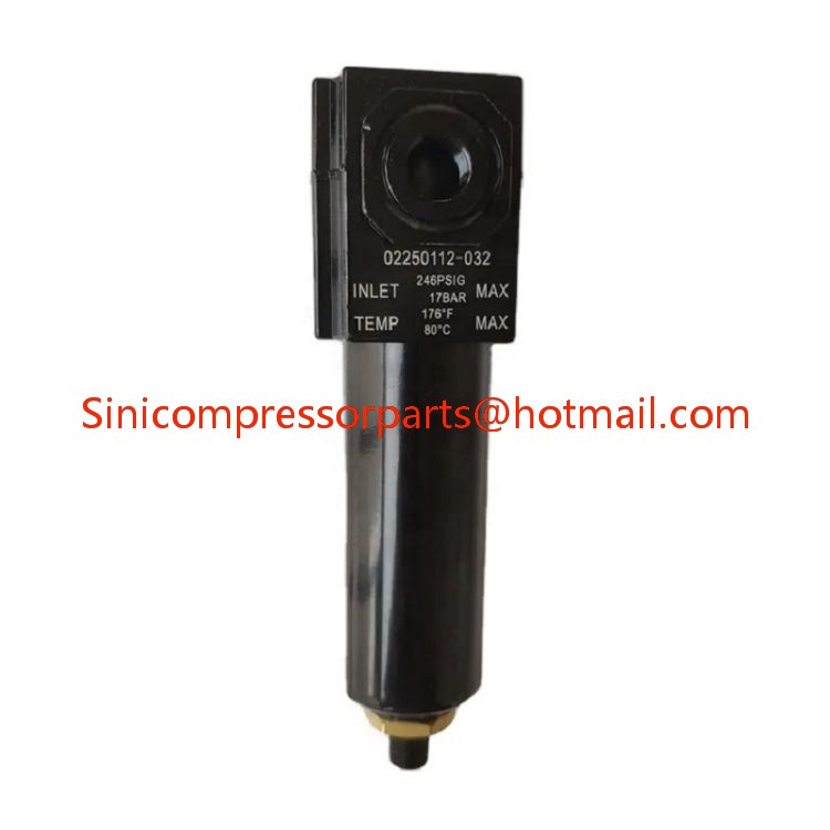 High Quality Air Compressor Control Line Filter 02250112-032 for Sullair air Compressor Compressed air Oil Water Separator