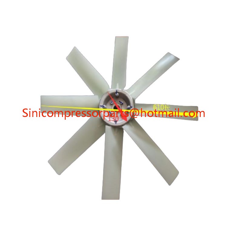54430129 75KW Air Compressor Cooling Fan M55-75 Cooling Fan 54427646