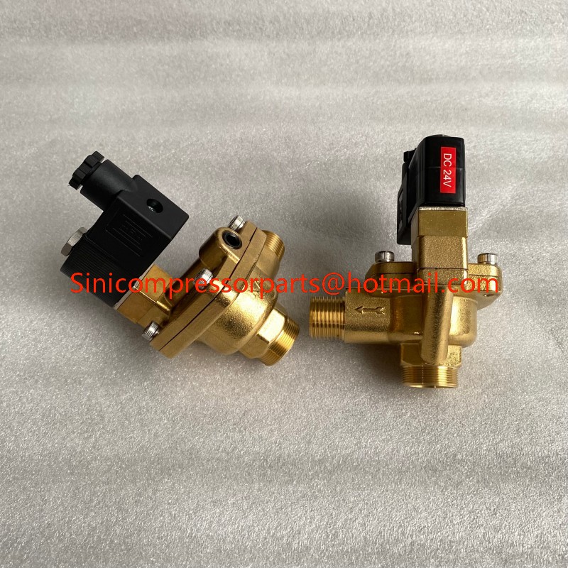 Kaeser 7.5453.100 1/2" Brass Vent Valve Air Compressor Spare Parts Manufacturer Solenoid Valve Replace